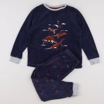 Pyjama velours bleu - Okaidi - Bleu - garçon & 6 ans - Seconde main