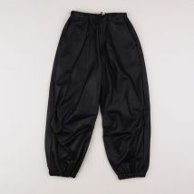 Pantalon noir simili cuir - Zara - Noir - fille & 8 ans - Seconde main
