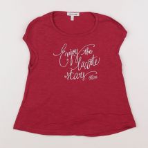 Tee-shirt rose - Lacoste - Rose - fille & 8 ans - Seconde main