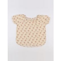 Blouse marron, beige - Lililotte - Beige - fille & 10 ans - Seconde main