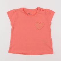 Tee-shirt rose - Vertbaudet - Rose - fille & 12 mois - Neuf