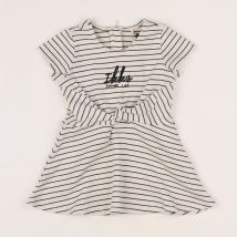 Robe beige et noir - IKKS - Beige - fille & 6 mois - Neuf