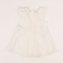 Robe beige- 6 mois - IKKS - Beige - fille & - Neuf