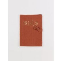 MATHILDA protège carnet de santé marron - Petit Picotin - Marron - fille & - Neuf
