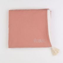 VICTORINE serviette de bain rose - Petit Picotin - Rose - fille & 130X75 cm - Neuf