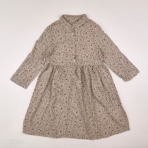 Robe beige, noir - IKKS - Beige - fille & 12 ans - Seconde main