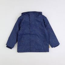 Imperméable bleu Pois dorés - Fresk - Bleu - mixte & 12 mois - Neuf