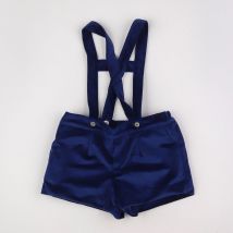 Short bleu - Bonnet à Pompon - Bleu - fille & 12 mois - Seconde main