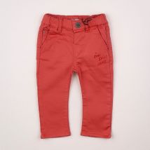 Jean orange - IKKS - Orange - garçon & 12 mois - Neuf