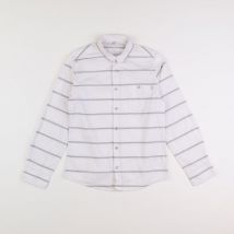 Chemise blanc, gris - Hugo Boss - Blanc - garçon & 10 ans - Seconde main