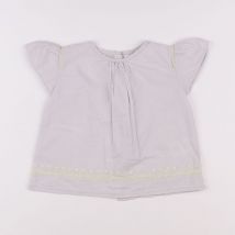 Blouse gris - Bonnet à Pompon - Gris - fille & 3 ans - Seconde main