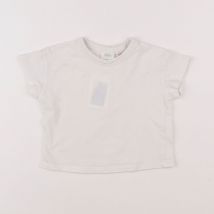 Tee-shirt blanc - Zara - Blanc - garçon & 9/12 mois - Seconde main