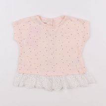 Tee-shirt rose - Vertbaudet - Rose - fille & 9 mois - Seconde main