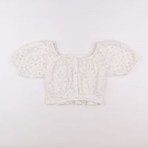Crop top blanc - Zara - Blanc - fille & 10 ans - Seconde main