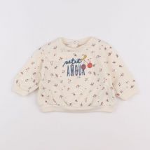 Sweat beige - Vertbaudet - Beige - fille & 6 mois - Seconde main