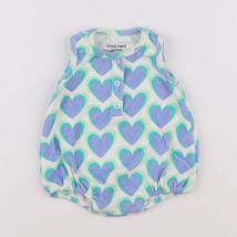 Combinaison beige, bleu - Emoi emoi - Beige - fille & 6 mois - Seconde main
