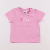 Tee-shirt rose - Hugo Boss - Rose - fille & 12 mois - Seconde main