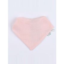 Bavoir bandana rose Pure Rose - Trixie - Rose - fille & 0/12 mois - Neuf