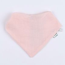 Bavoir bandana rose Pure Rose - Trixie - Rose - fille & 0/12 mois - Neuf