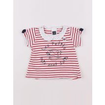 Tee-shirt blanc - Terre de marins - Blanc - fille & 9 mois - Seconde main
