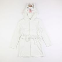Robe de chambre blanc - Vertbaudet - Blanc - fille & 14 ans - Seconde main