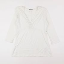 Tee-shirt grossesse, grossesse, grossesse blanc - Vertbaudet - Blanc - femme & 38 à 40 - Seconde main