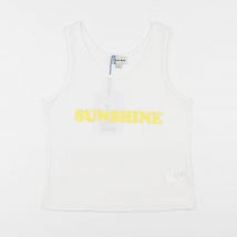 Débardeur Jersey Just White Sunshine - We are kids - Blanc - mixte & 4/5 ans - Neuf