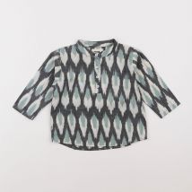 Chemise noir - Lucas du Tertre - Noir - garçon & 6/9 mois - Neuf