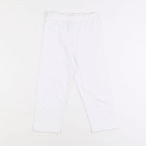 Legging court blanc - Vertbaudet - Blanc - fille & 9 ans - Neuf