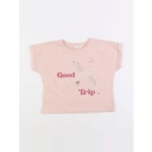 Tee-shirt rose - Eden & Victor - Rose - fille & 2 ans - Seconde main