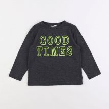 Tee-shirt gris - Little Cigogne - Gris - garçon & 3 ans - Seconde main