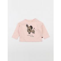 Tee-shirt Animal Rose - Wynken - Rose - fille & 6 mois - Seconde main