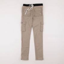 Jean beige - Mouty - Beige - garçon & 8 ans - Seconde main