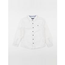 Chemise blanc - Okaidi - Blanc - garçon & 8 ans - Seconde main
