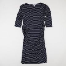 Robe longue grossesse, allaitement - Envie de fraise - Bleu - femme & 40 à 42 - Seconde main
