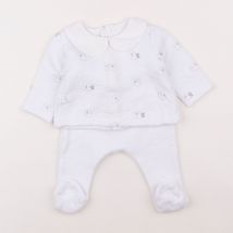 Ensemble blanc - Jacadi - Blanc - fille & 6 mois - Seconde main