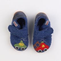 Chaussons bleu - Giesswein - Bleu - garçon & pointure 22 - Seconde main