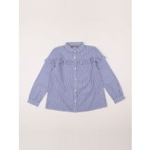 Blouse blanc, bleu - Buissonnière - Blanc - fille & 12 ans - Seconde main