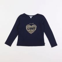 Tee-shirt bleu - Okaidi - Bleu - fille & 4 ans - Seconde main