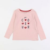 Tee-shirt rose - Vertbaudet - Rose - fille & 3 ans - Neuf
