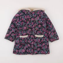Manteau gris, rose - Louise Misha - Gris - fille & 4 ans - Seconde main