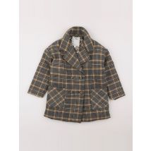 Manteau gris, marron - Vertbaudet - Gris - fille & 6 ans - Seconde main