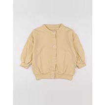Cardigan Brunelle Sahara Sun - Poudre Organic - Jaune - mixte & 12 ans - Neuf