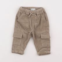 Pantalon velours vert - Vertbaudet - Vert - garçon & 3 mois - Seconde main