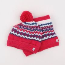 Ensemble bonnet/tour de cou - Okaidi - Rose - fille & 2/6 ans - Neuf