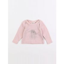 Tee-shirt rose - Moumout' - Rose - fille & 3 mois - Neuf