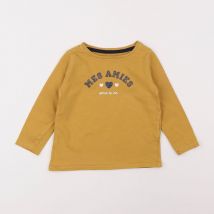 Tee-shirt jaune - Vertbaudet - Jaune - fille & 2 ans - Seconde main