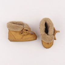 Chaussons marron - Donsje - Marron - mixte & pointure 23/24/25 - Seconde main