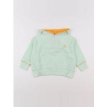 Sweat capuche Neptune vert - Les Marsiens - Vert - mixte & 4 ans - Neuf