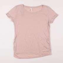 Tee-shirt grossesse rose - H&M - Rose - femme & s - Seconde main
